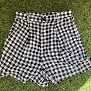 American Apparel gingham shorts